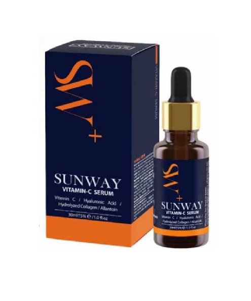 سرم مرطوب کننده پوست سان وی حاوی ویتامین C (30 میل)