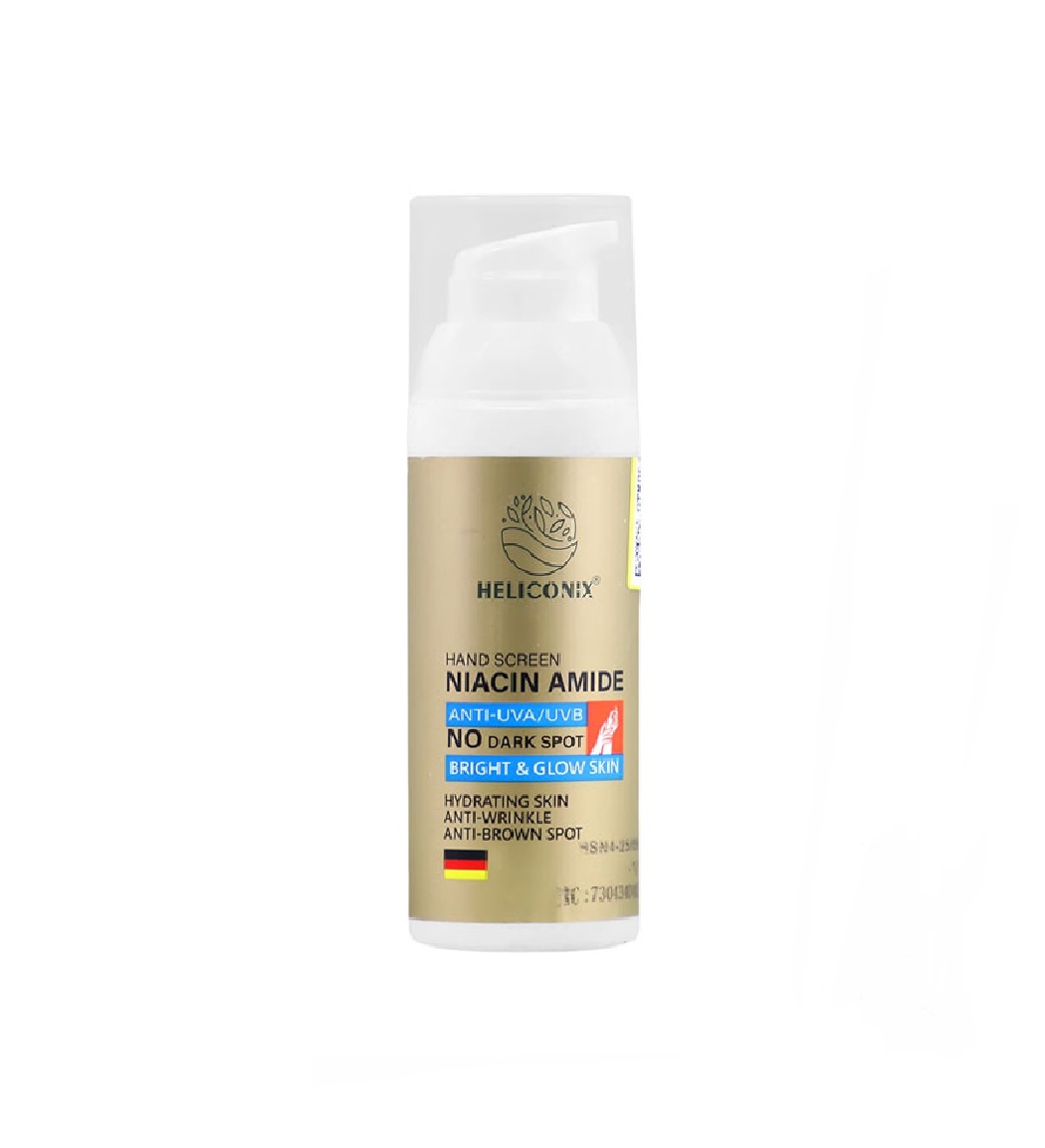 کرم مرطوب کننده دست هلیکونیکس SPF 15 حاوی نیاسین آمید